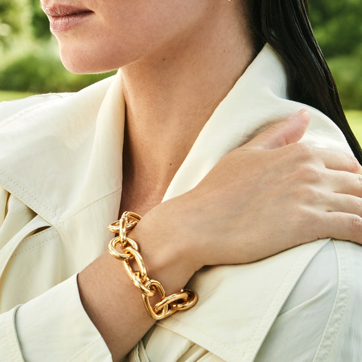 Lulu Bracelet Gold – YLIANA YEPEZ