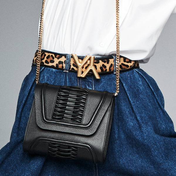 Buckle with Belt Leopard