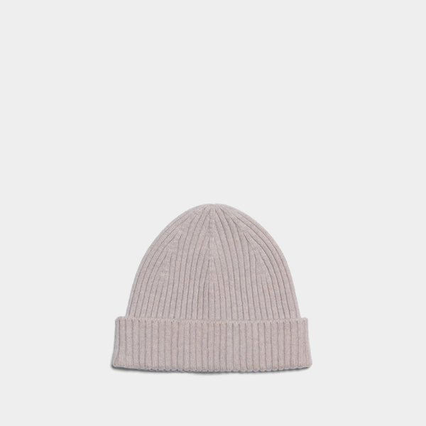 Beanie Cashmere Light Grey