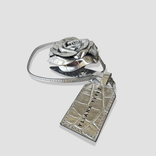 Croc Silver Charm