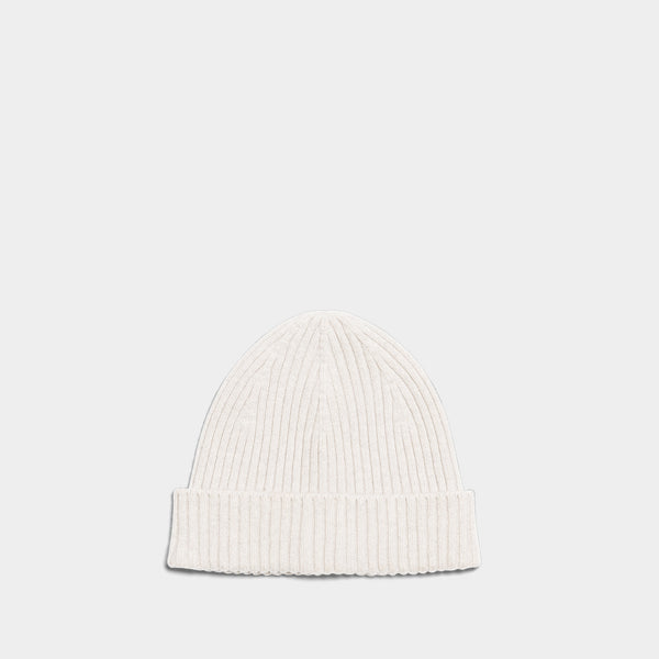 Beanie Cashmere Off White