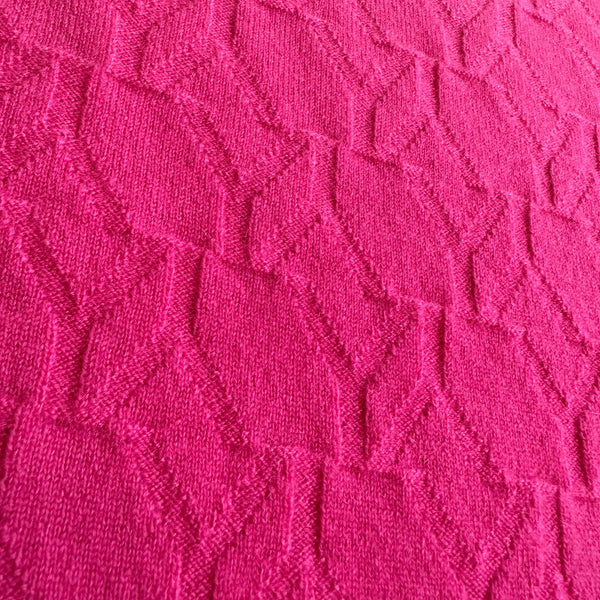 Sweater YY Logomania Fuchsia