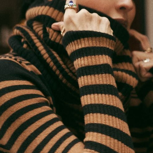 Neck Warmer 45 Aspen Mocha/Black