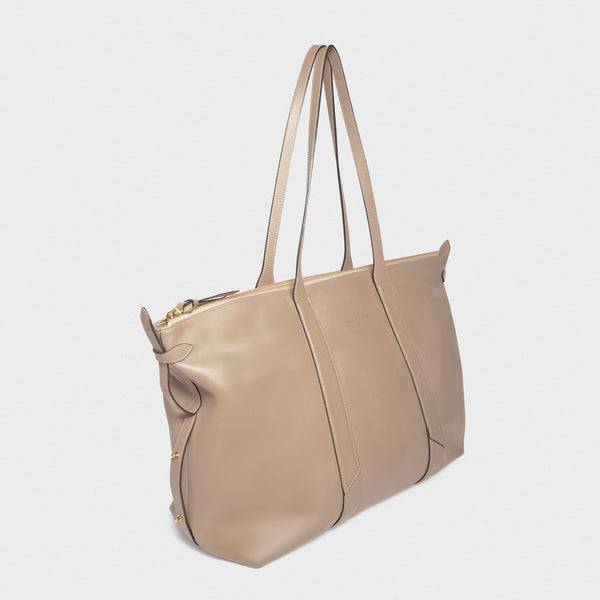 Carmen Satchel Taupe