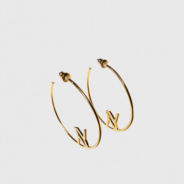 Icon Hoop Earrings Gold