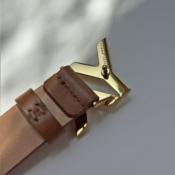 Mini Icon Belt Camel