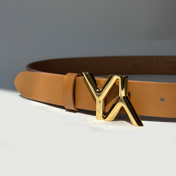 Mini Icon Belt Camel