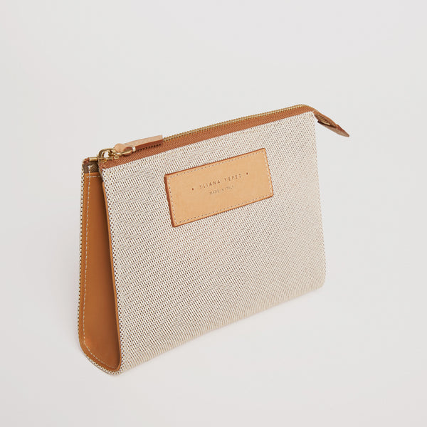 Medium Pouchette Natural