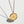 Orbit Necklace with Large Coin Gold