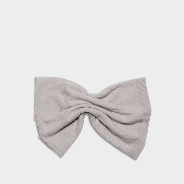 Baby Blanket YY Logomania Light Grey