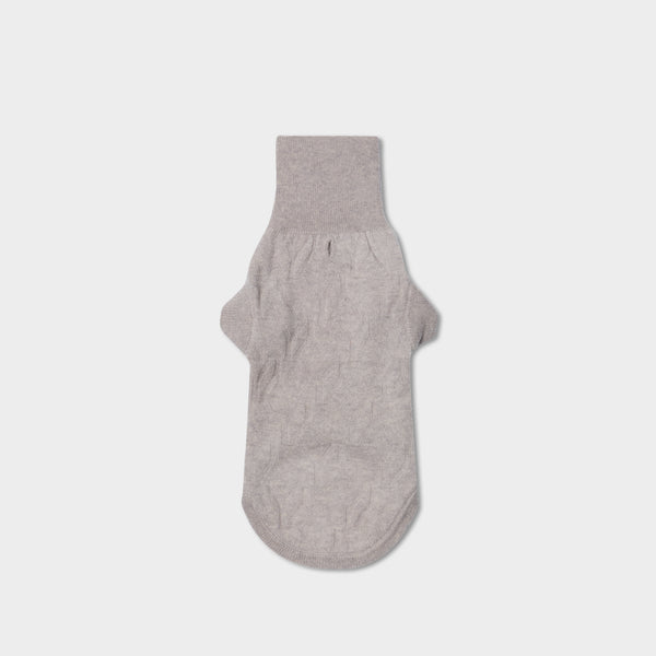 Dog Sweater YY Logomania Light Grey