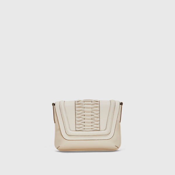 Fabiana Braided Clutch Lamb