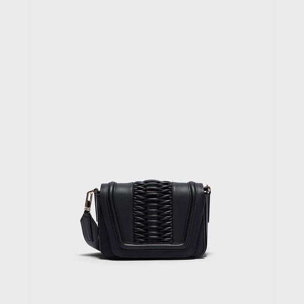Bolsos YLIANA YEPEZ Mini Eugenia bolso de mano trenzado black                                