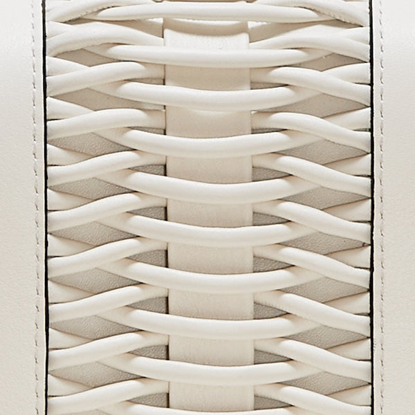 Bolsos YLIANA YEPEZ Mini Eugenia bolso de mano trenzado off white                                