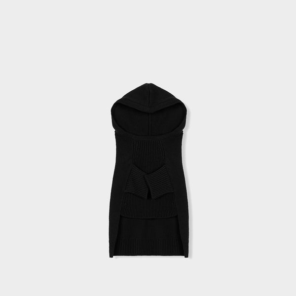 Dog Hoodie with YY Logo Black