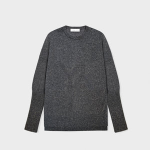 Boxy sweater Cashmere Confetti Dark Grey