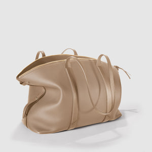Carmen Satchel Taupe