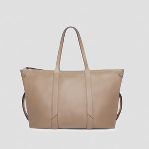 Carmen Satchel Taupe