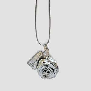 Charm Flower Silver