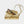Glasses Case w. Strap Croc Gold