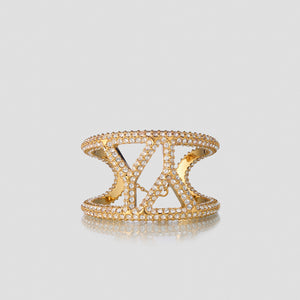 Icon Bracelet Crystal Gold