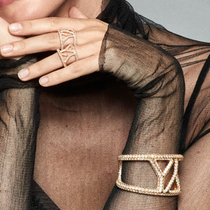 Icon Bracelet Crystal Gold