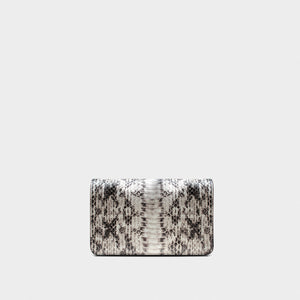 Lea Clutch Python Natural