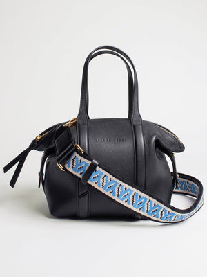 Mini Carmen Black /  webbing strap