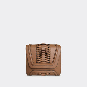 Mini Giovanna Braided Camel