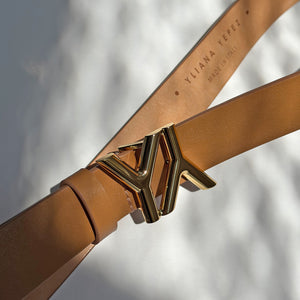 Mini Icon Belt Camel