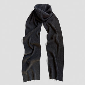 Neck Warmer with Scarf Dark Grey