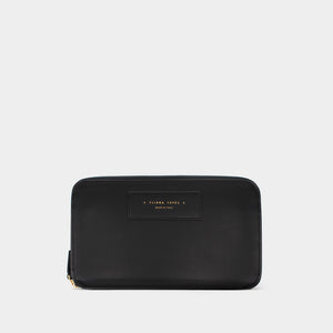 Travel Document Wallet Black