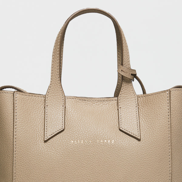 Mini Sarah Taupe tote