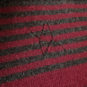 Aspen Sweater Bordeaux/Dark Grey