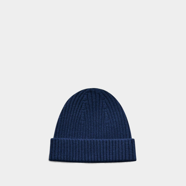 Beanie Cashmere Navy