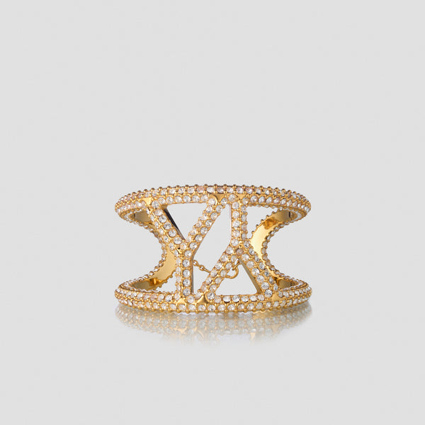 Icon Bracelet Crystal Gold