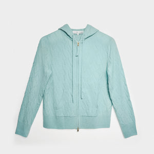 Zip Hoodie Aqua