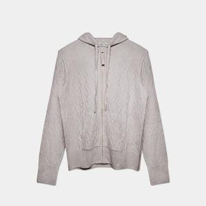 Zip Hoodie Light Grey