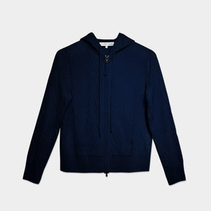 Zip Hoodie Navy