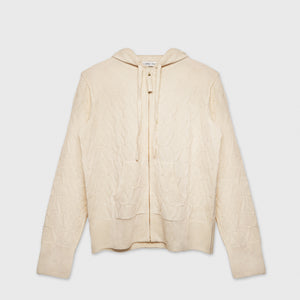 Zip Hoodie Off White