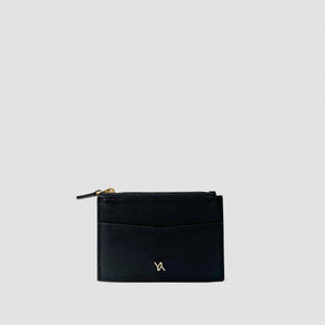 Zipped Card Case Black