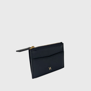 Zipped Card Case Black