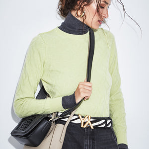 YLIANA YEPEZ Logomania sweater