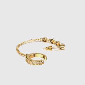 Ear Cuff one gold YLIANA YEPEZ