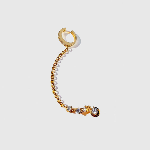Ear Cuff one gold YLIANA YEPEZ