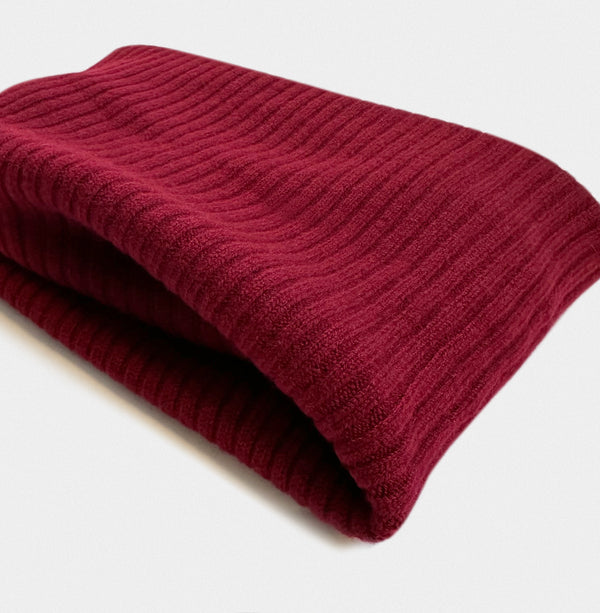 Neck Warmer Cashmere Bordeaux