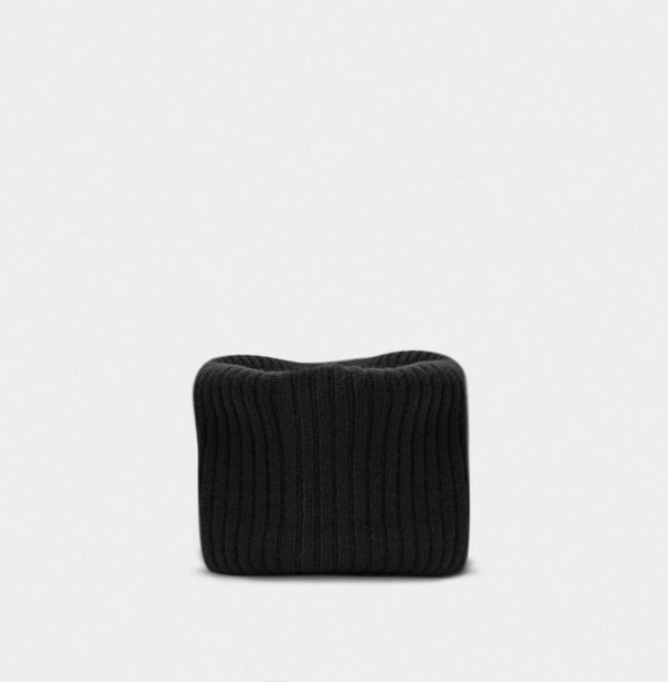 Neck Warmer Cashmere Negro