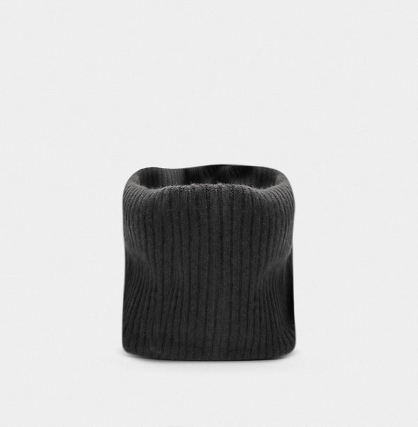 Neck Warmer Cashmere Gris oscuro