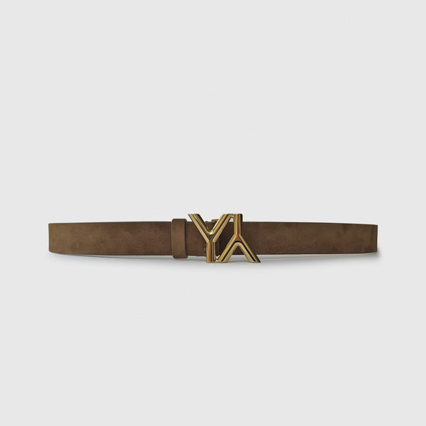 Mini Icon Belt Sepia