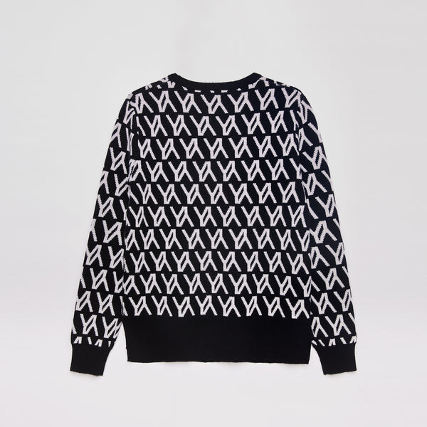 Gamma Sweater Black/White
